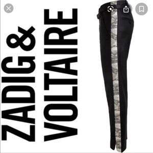 Zadig Voltaire charcoal pants
